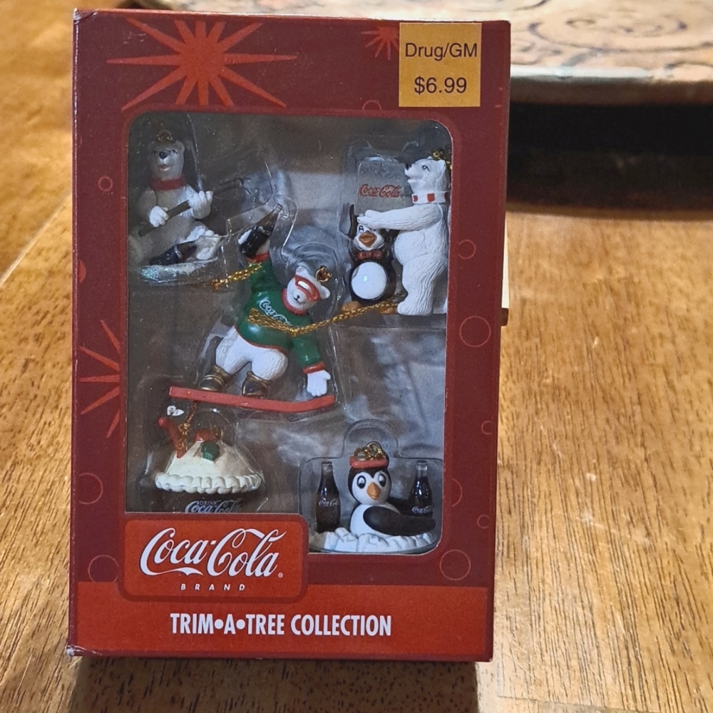 Coca Cola Trim a Tree Collection Mini ornaments